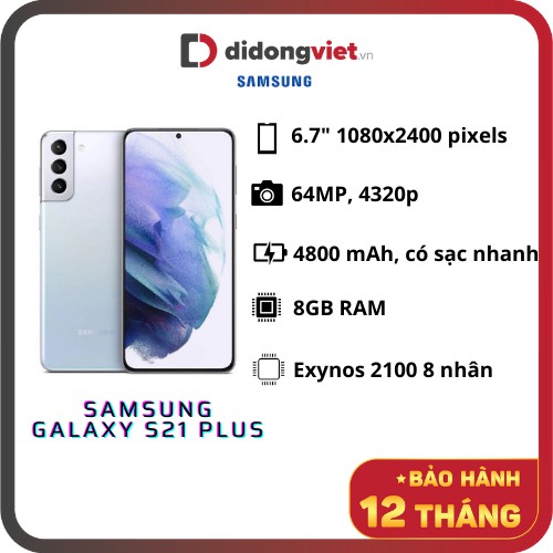 Điện Thoại Samsung Galaxy S21 Plus | BigBuy360 - bigbuy360.vn