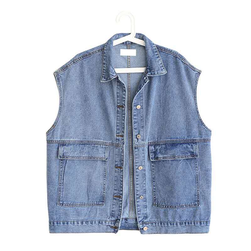 Áo khoác denim không tay thời trang Hàn Quốc
 | BigBuy360 - bigbuy360.vn