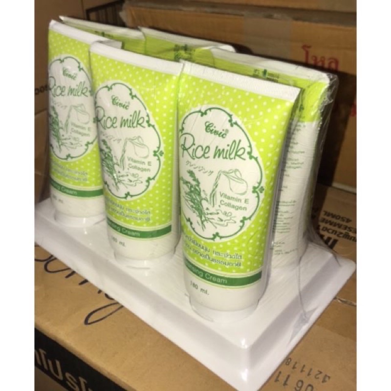 SỮA RỬA MẶT GẠO RICE MILK CIVIC 180G THÁI LAN