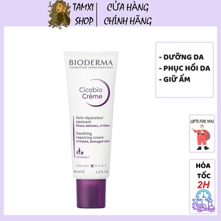 Kem dưỡng phục hồi da bioderma cicabio creme 40ml - tamxicosmetics