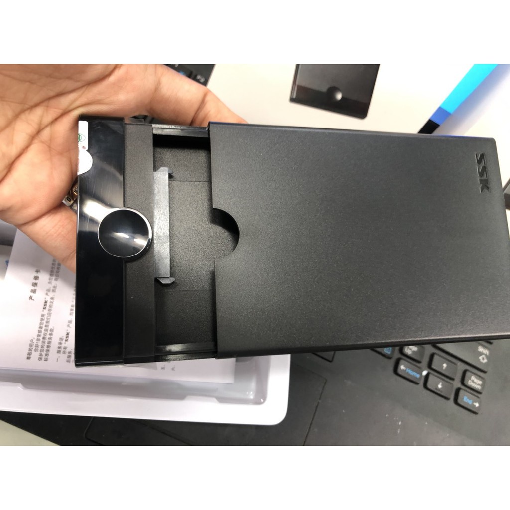 Chính Hãng - Hộp Đựng Ổ Cứng Di Động SSD/ HDD Box Ssk She091 - 2.5 Sata 3.0 TỐT (Hình Thực Tế)