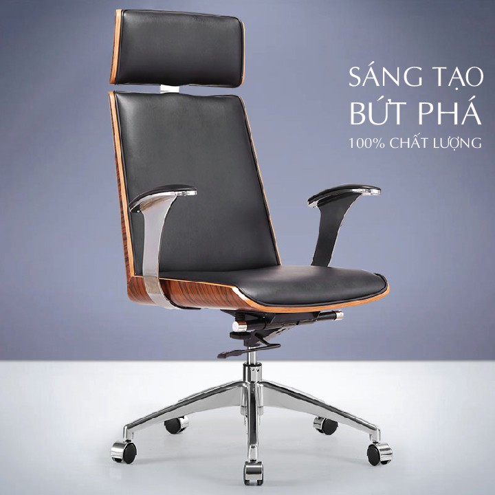 Ghế Da Làm Việc Đẹp, Ghế Giám Đốc Sáng Tạo, Hiện Đại - Phòng Họp - Cao Cấp - Ngả Lưng, Ghế Văn Phòng Sang Trọng