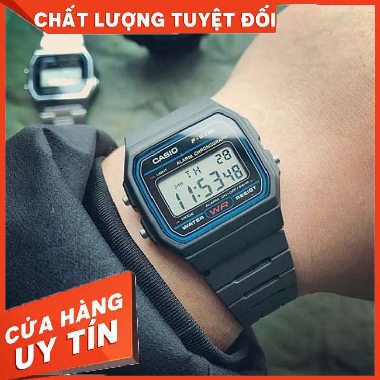 HÀNG CAO CẤP -  Đồng hồ Casio huyền thoại Nam nữ F-94, F-91, F-201 Chống Nước 5 ATM - Tuổi thọ Pin 7  - Hàng Cao Cấp