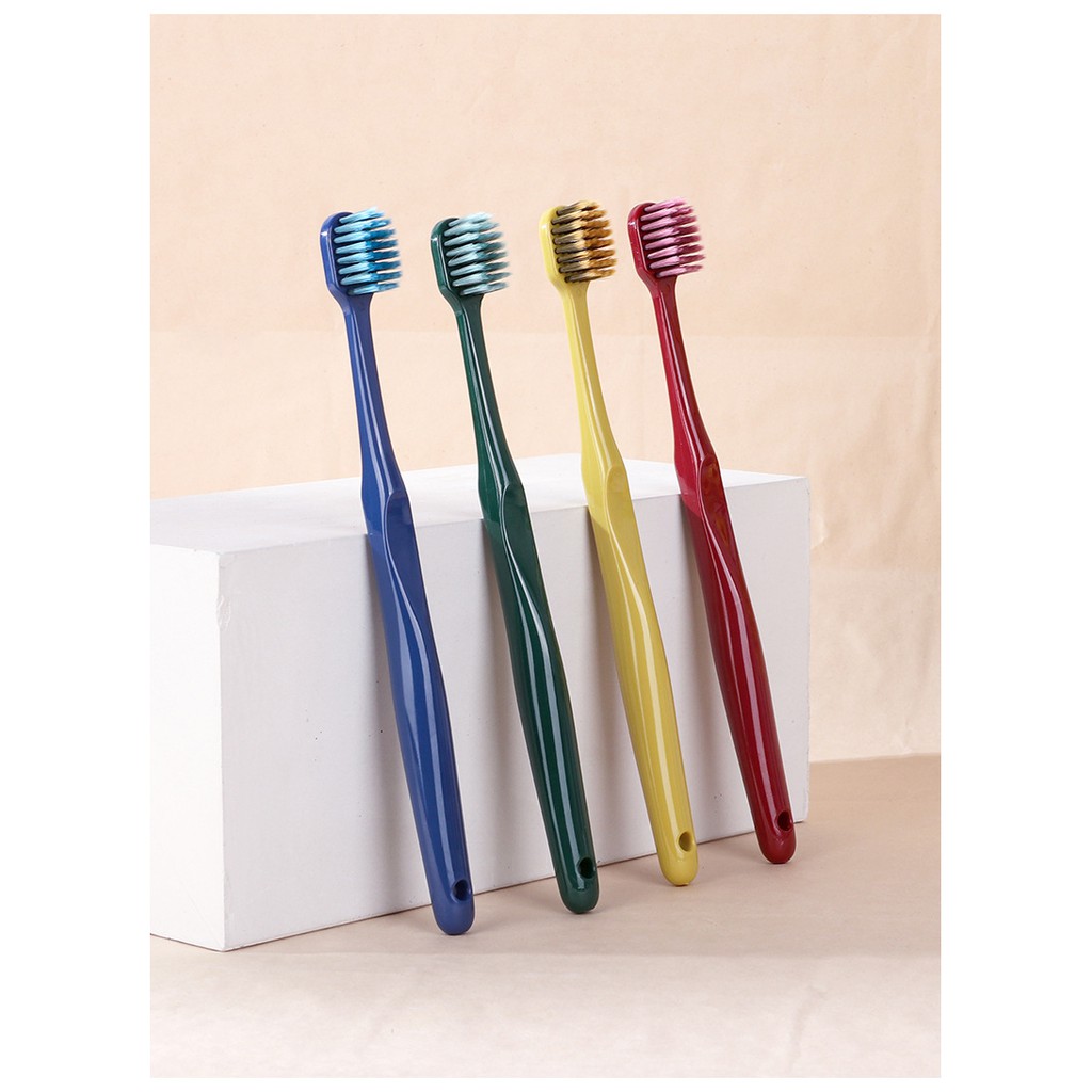 Set 2 bàn chải đánh răng sợi lông nhập khẩu  siêu mềm ,  siêu mảnh