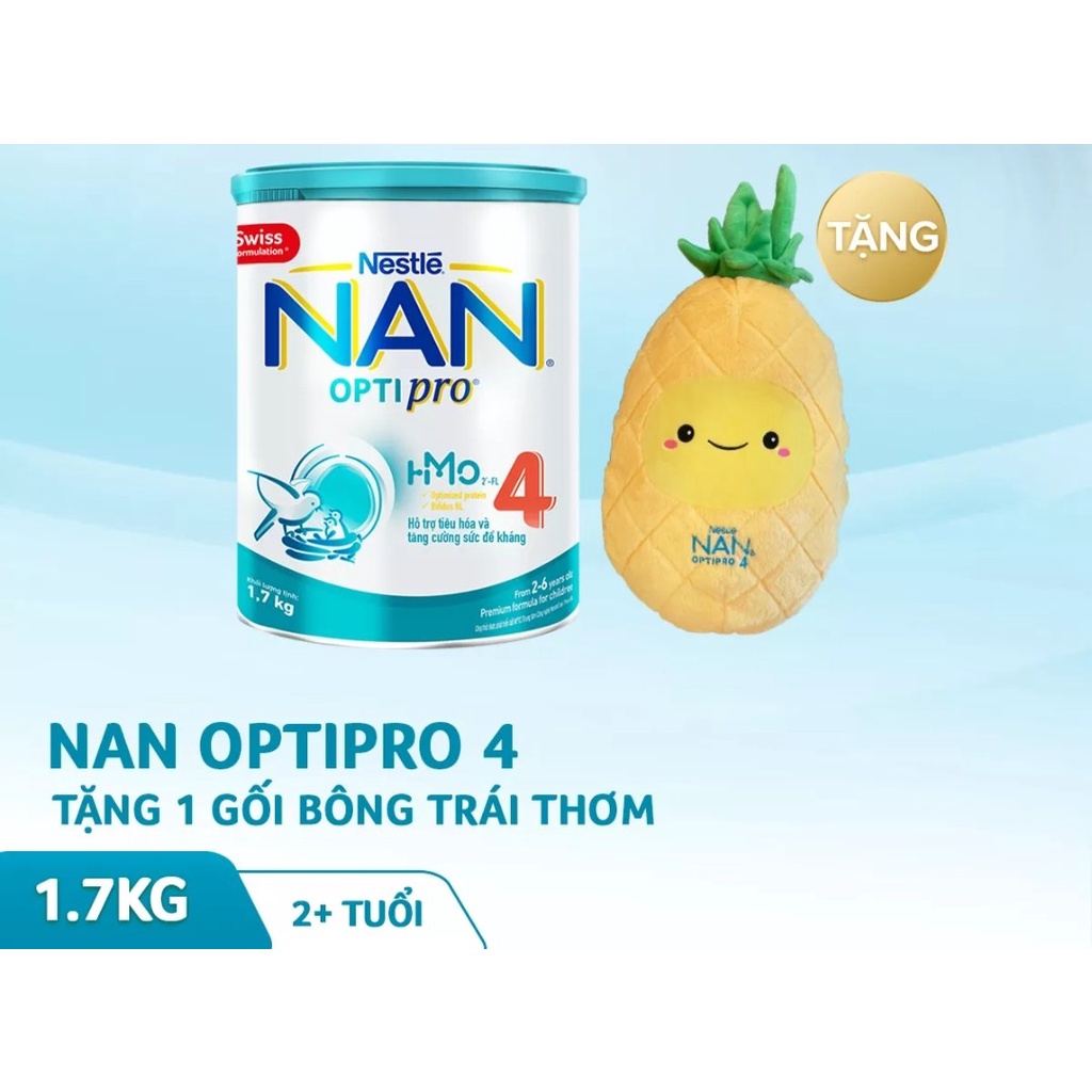Date mới -  Sữa Bột Nestlé NAN Optipro 4 (1.7kg)