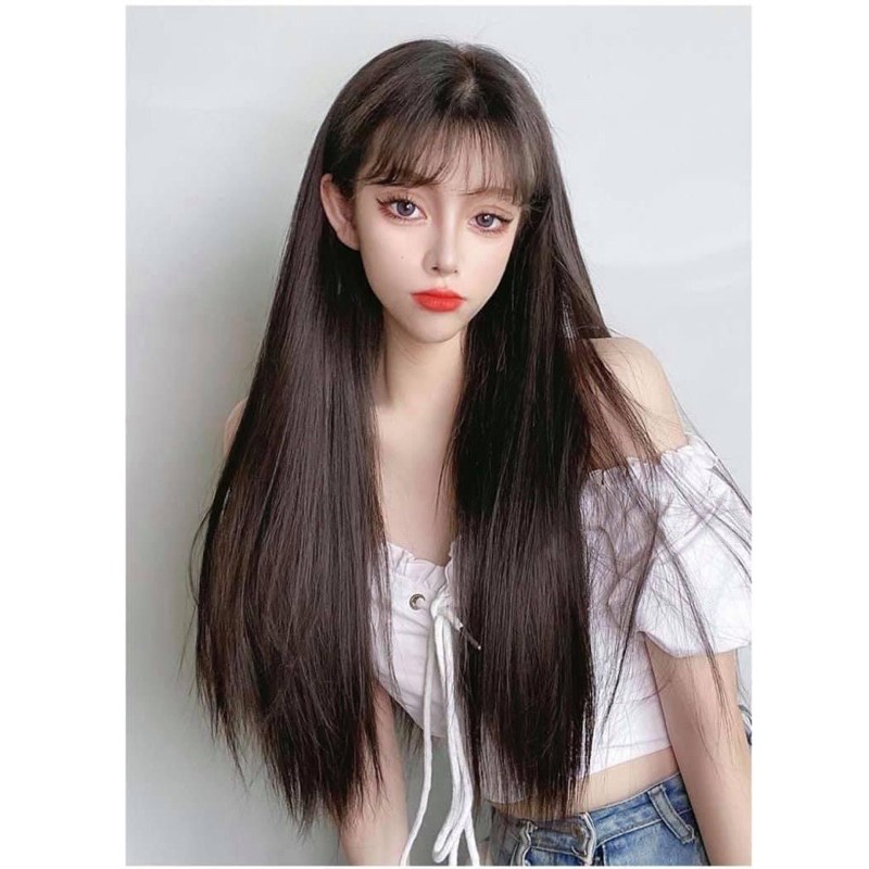 Tóc giả kẹp phồng sét 3 miếng 2 kẹp❤️ freeship 50k❤️ tóc giả kẹp cao cấp