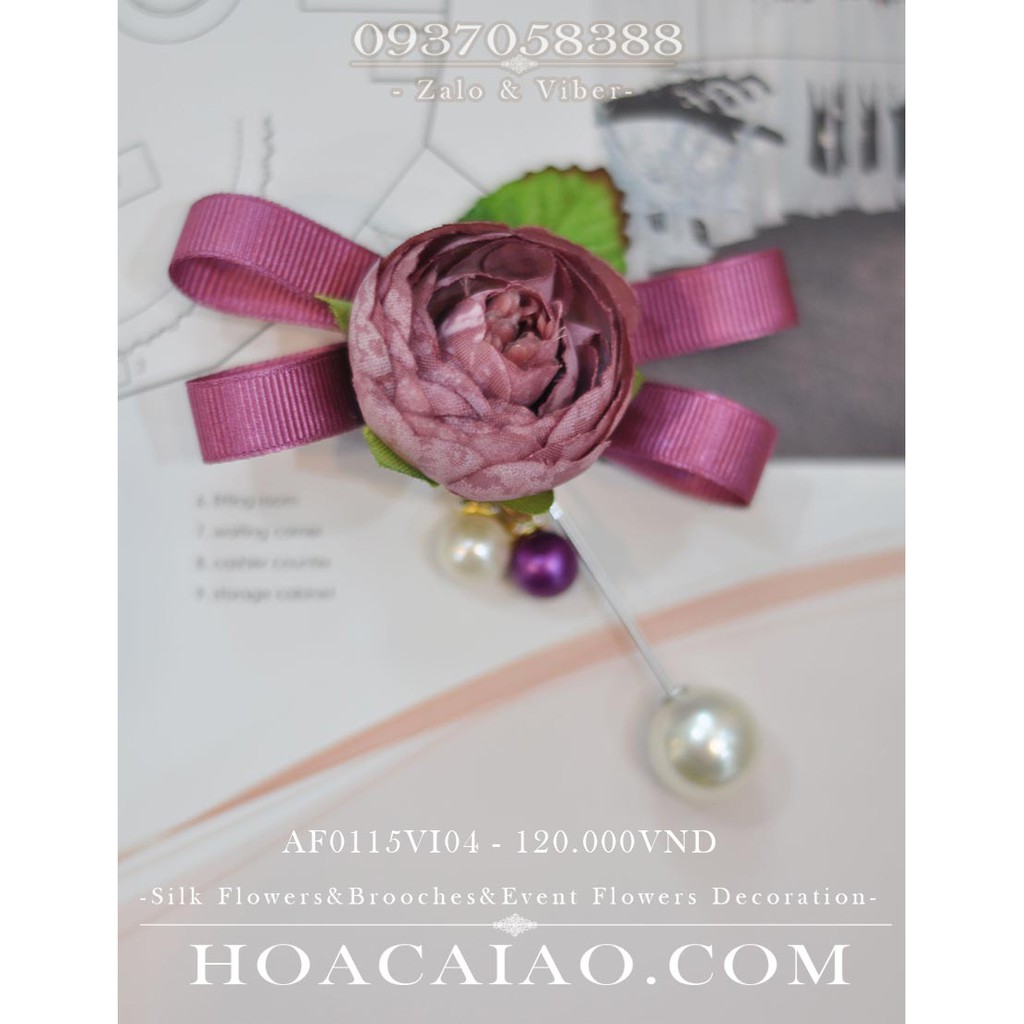 Hoa cài áo AF0115VI04