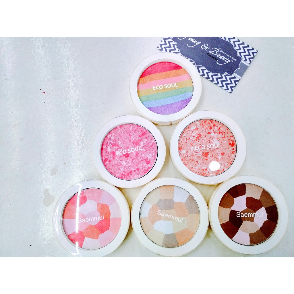Phấn má The Saem Eco Soul & The Saem Saemmul