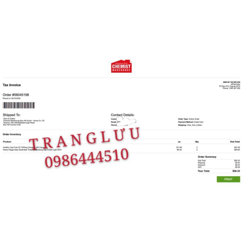 ĐỦ BILL- DẦU CÁ KHÔNG MÙI HEALTHY CARE LỌ 400V | BigBuy360 - bigbuy360.vn