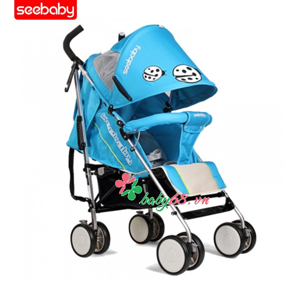 Xe đẩy Seebaby Cánh Cam S03A