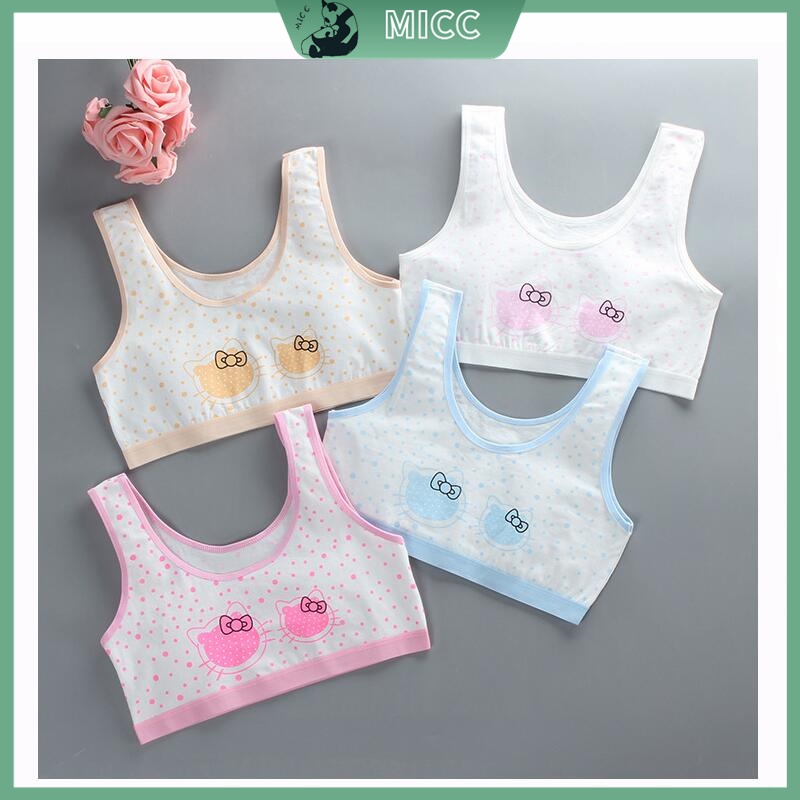 Áo Ngực Thể Thao Bằng Cotton Chống Lộ Cho Nữ 30-60KG