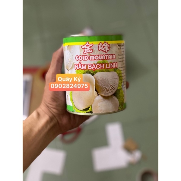 Nấm bạch linh 850gr/lon