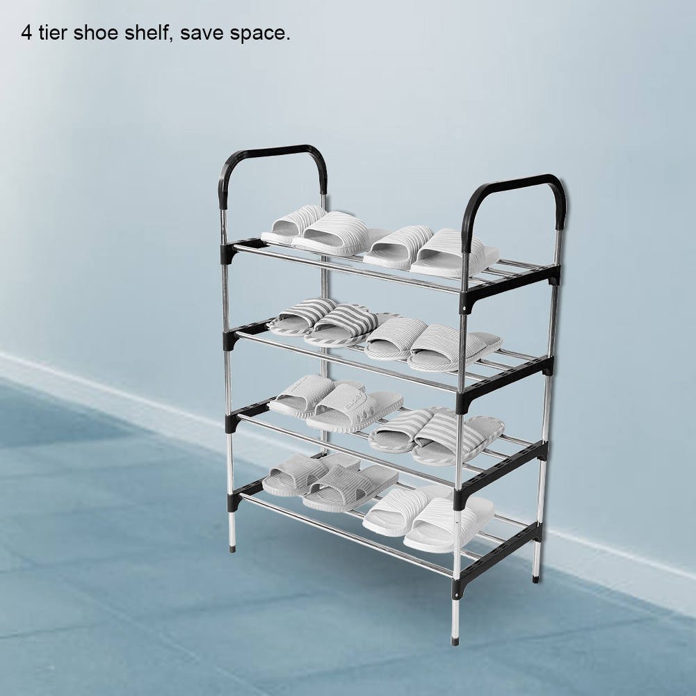 4 Tier Shoes Rack Shelf Storage Organizer for Home