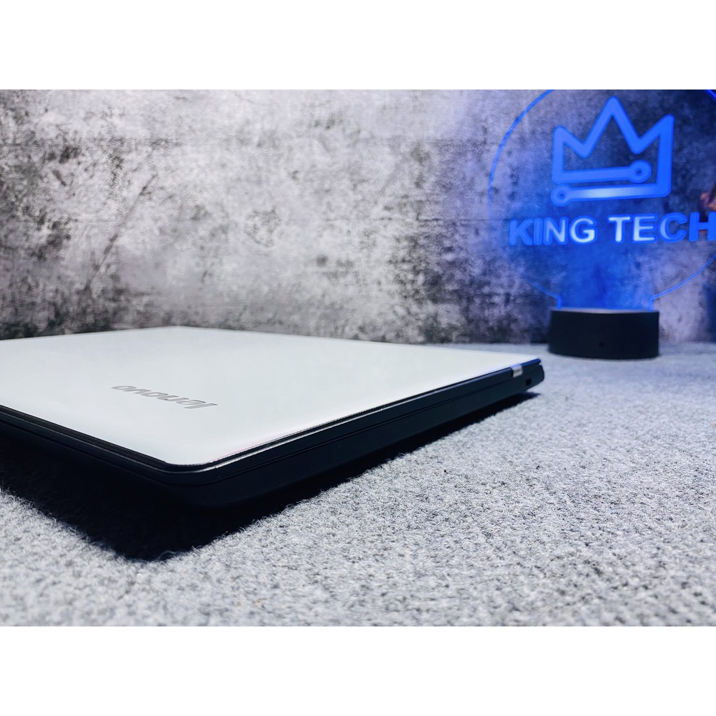 Laptop Cũ Giá Rẻ Lenovo Ideapad Trắng Mỏng Nhẹ Ram 4GB / Ổ 500gb / Màn 14inch Nhỏ Gọn / Làm Văn Phòng, Học Tập Mượt Mà