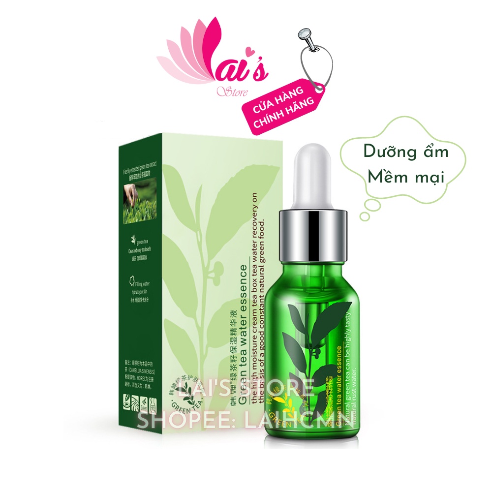 Serum Trà Xanh Rorec Sạch Mụn, Thu Nhỏ Lỗ Chân Lông, Dưỡng Ẩm, Sáng Da, Đều Màu Da Nội Địa Trung Chính Hãng