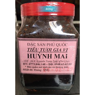 Tiêu Chín Ngào Đường 400g Huỳnh Mai - Đặc Sản Phú Quốc