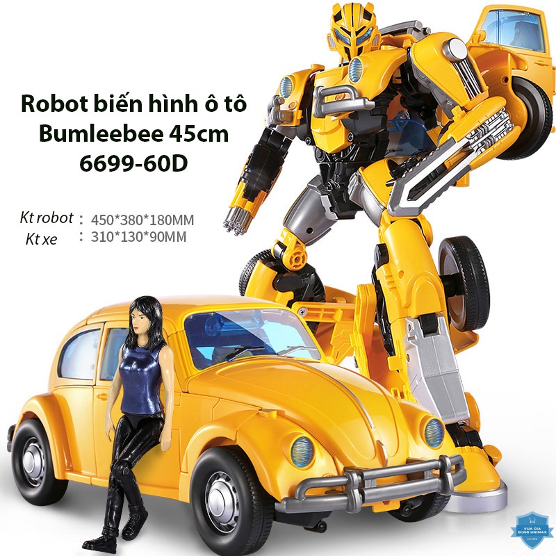 Robot Biến Hình Transformer 60D – Biến Hình Ô Tô –Tăng Tính Sang Tạo Và Tư Duy