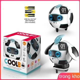 Robot thông minh hình quả bóng điều khiển bằng giọng nói J01 có thể nhận biết vật cản
