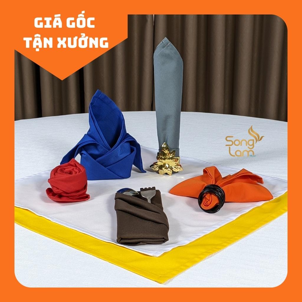 Khăn ăn nhà hàng cao cấp, đa dạng màu sắc, sang trọng tinh tế, sản phẩm giá kho. KA001