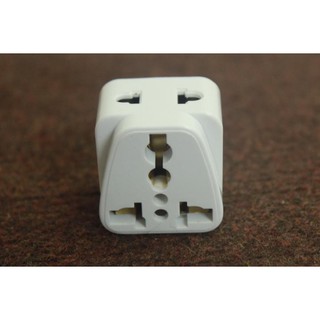 MADE IN THAILAND- Ổ cắm điện ( phích cắm ) chuyển đổi 3 chấu thành 2 chấu, ổ cắm chia đôi model PS18A2