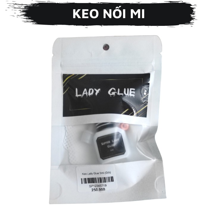 Keo nối mi Lady black/Sky hàn quốc 5ml