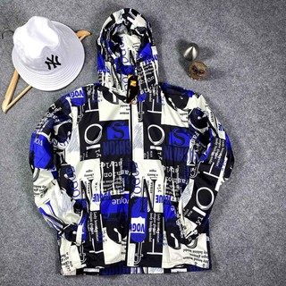 Áo Khoác Dù, Áo Đi Nắng  Nam Nữ Họa Tiết Cool Ngầu bao bền bao đẹp Wata