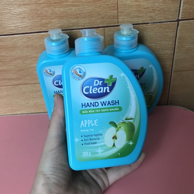 NƯỚC RỬA TAY SẠCH KHUẨN DR.CLEAN 200 ML.