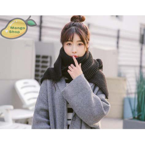 Khăn len sợi to Style Hàn Quốc ( Khăn couple khăn len đôi )