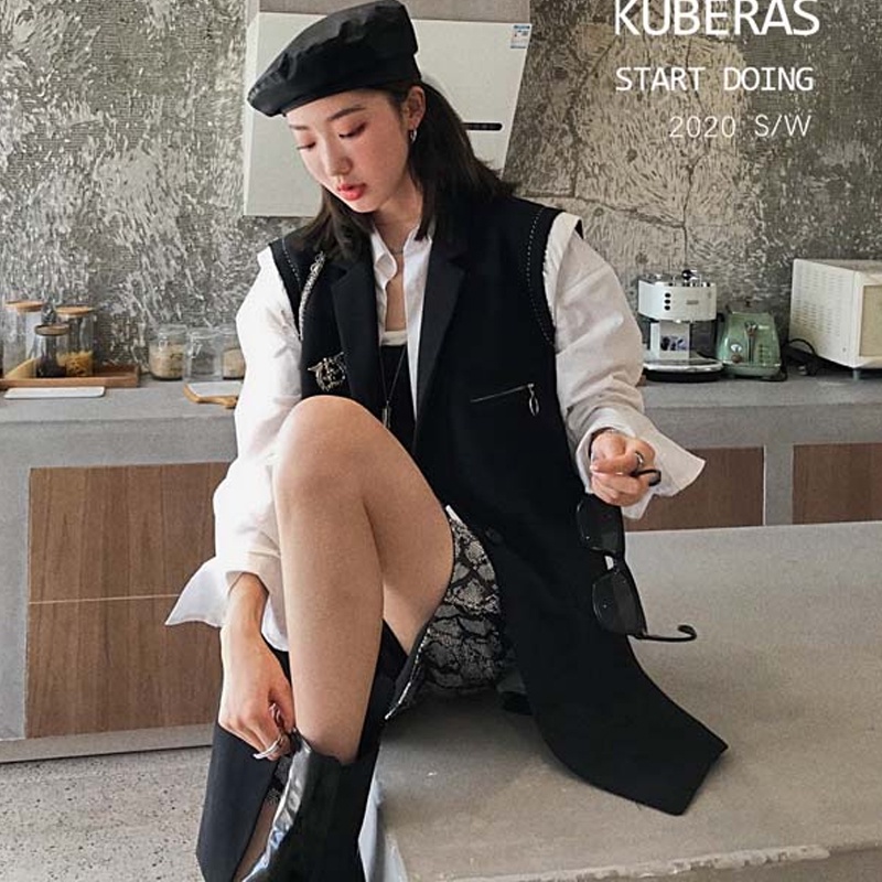 Mũ nồi, beret da trơn Hàn quốc 2 lớp