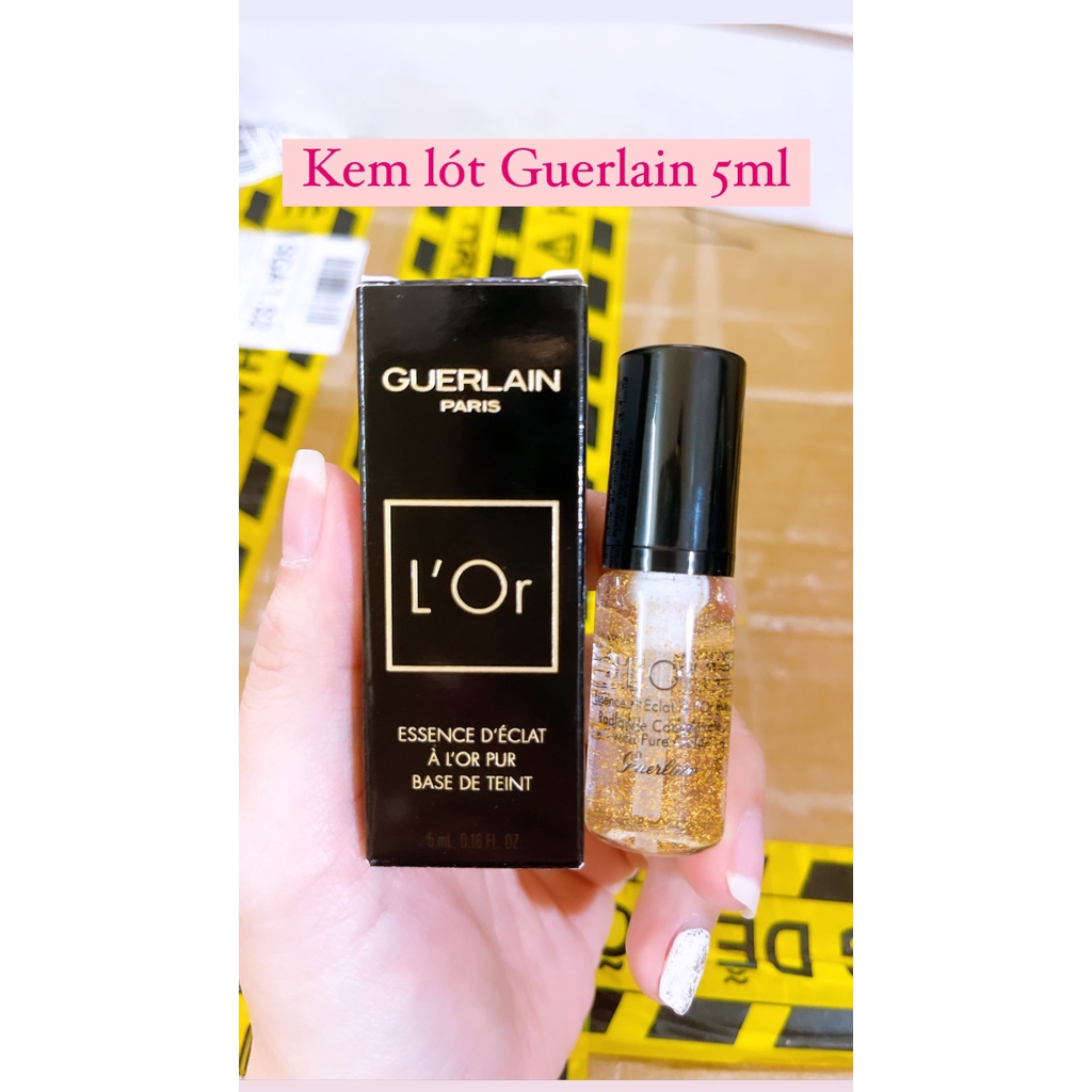 [Mini size 5ml] Kem Lót Vàng 24K Guerlain L’Or Radiance Concentrate With Pure Gold