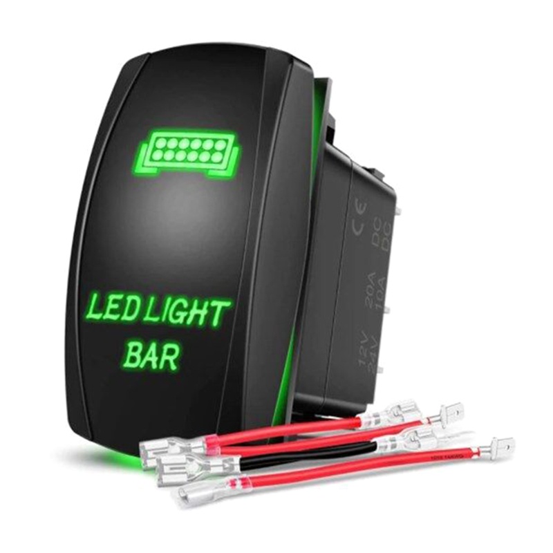 Công Tắc Bật / Tắt Đèn LED 5 Pin USB Cho Xe Hơi RV