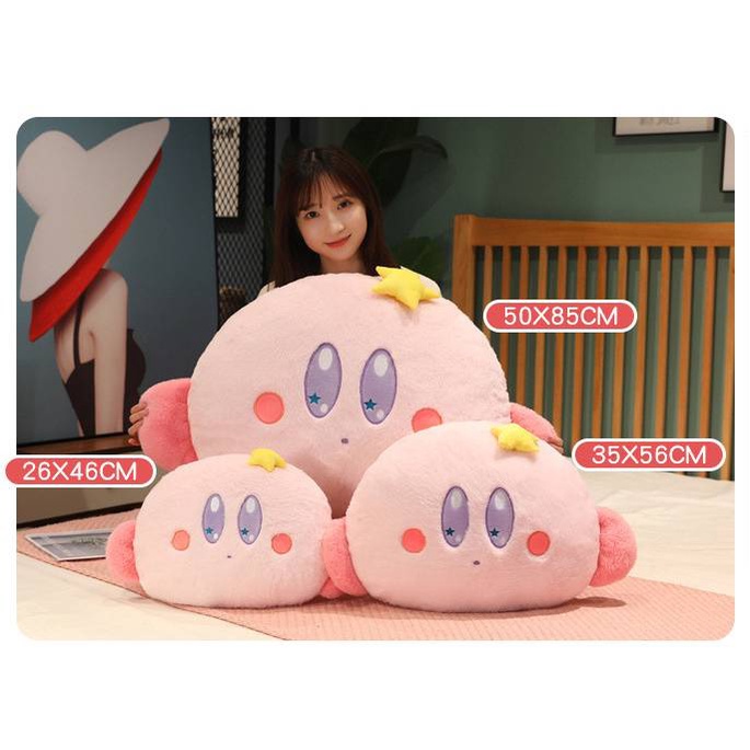 Gối Nhồi Bông Hình Kirby Dễ Thương Trang Trí Nhà Cửa / Phòng Ngủ Cho Bé