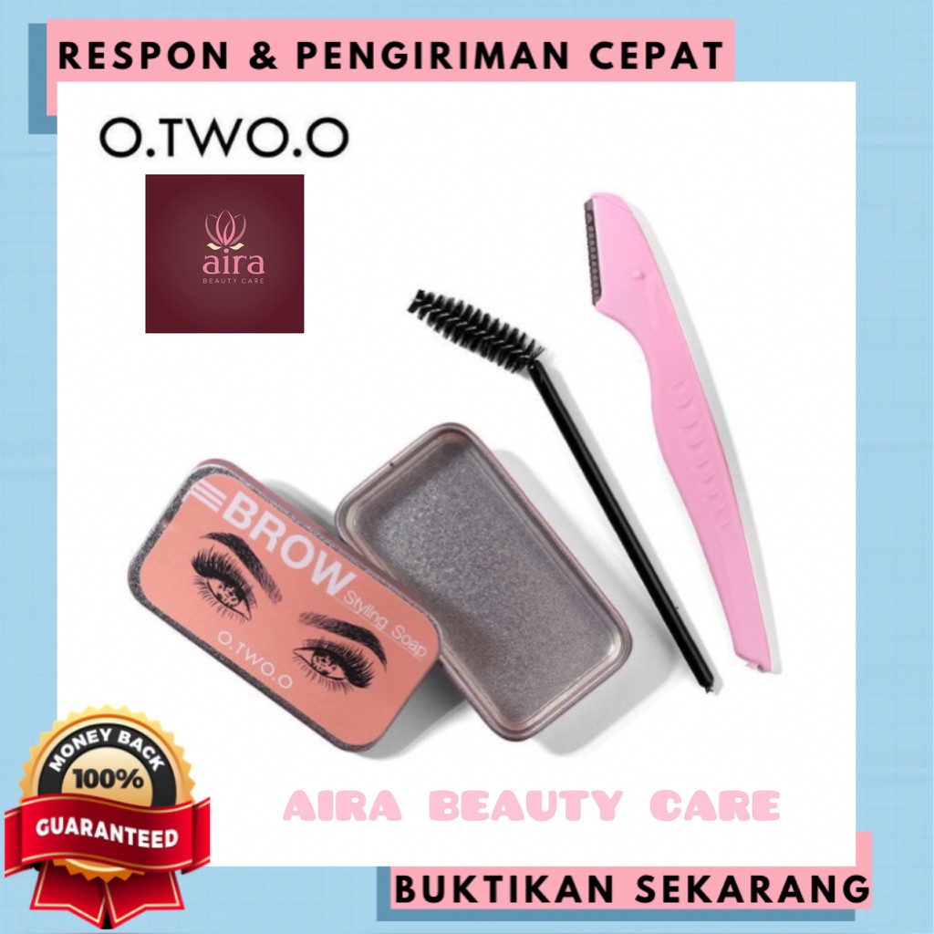 (Hàng Mới Về) Xà Phòng Tạo Kiểu Lông Mày Otwoo Chính Hãng 100%