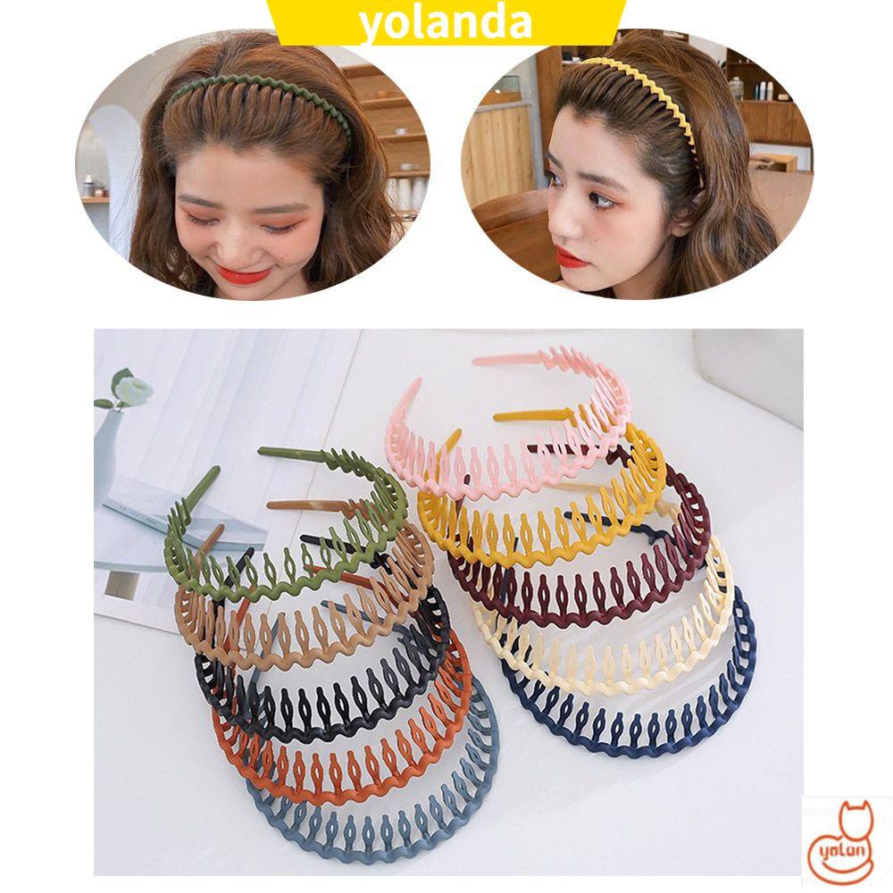 Cài Tóc Nhựa Màu Trơn Thời Trang Cho Nữ