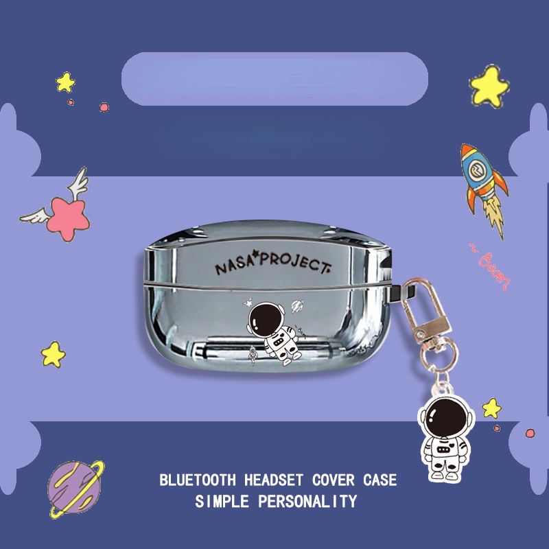 Vỏ Bọc Hộp Sạc Tai Nghe Mềm Hình Snoopy &amp; Phi Hành Gia Cho Sony WF-1000 XM4