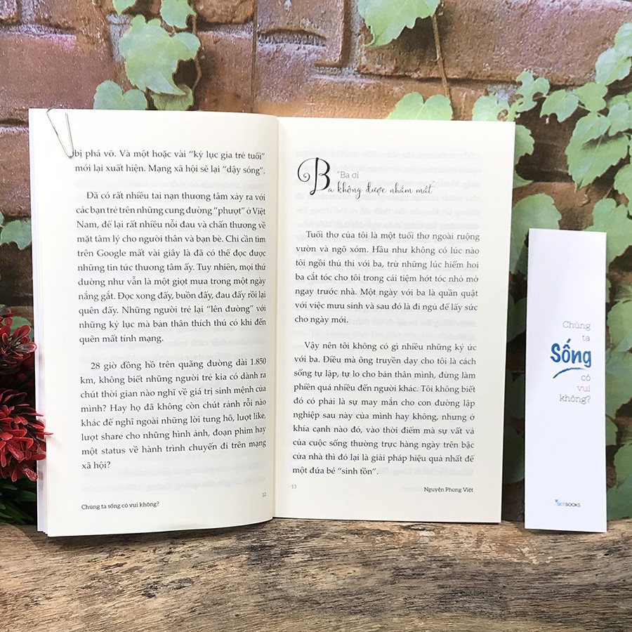 Sách - Chúng Ta Sống Có Vui Không? (Kèm Bookmark) | BigBuy360 - bigbuy360.vn