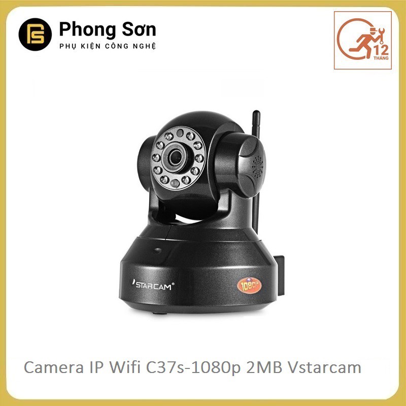 Camera wifi IP Vstarcam C37s Full HD 1080P , Bảo hành 12 tháng | BigBuy360 - bigbuy360.vn
