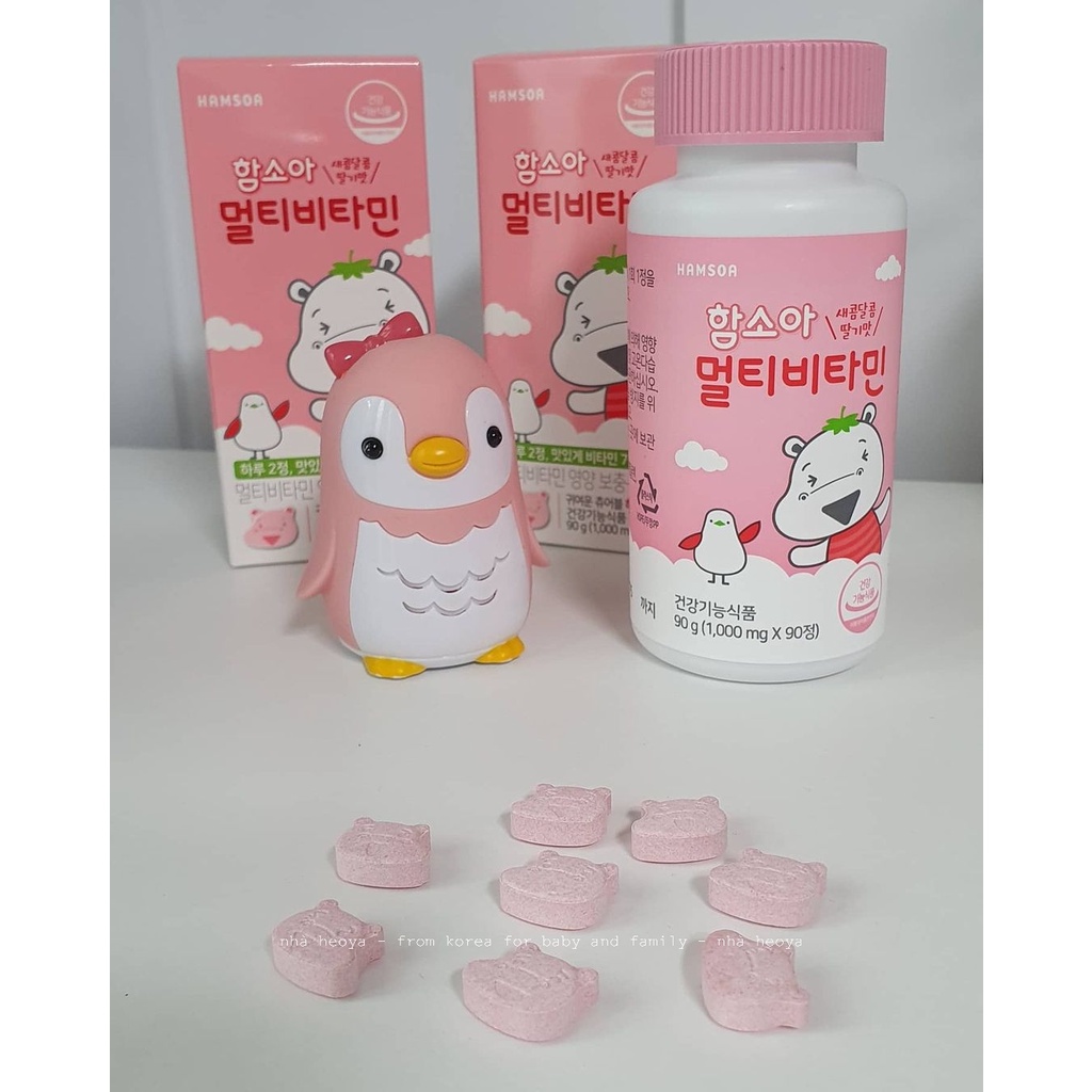 VITAMIN TỔNG HỢP HAMSOA CHO BÉ MADE IN KOREA