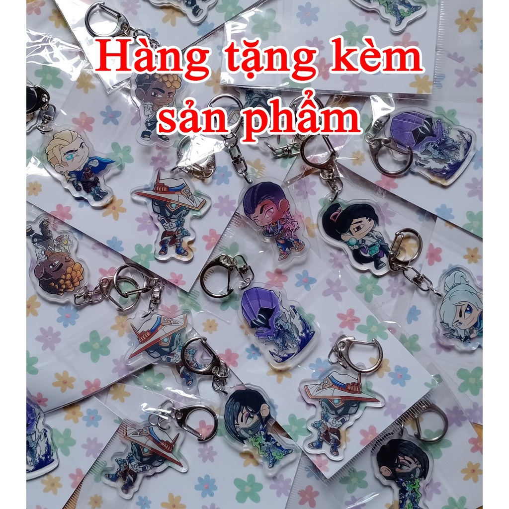 LƯỢC THÉP YORU VALORANT. Tặng móc khóa đặc vụ Valorant khi mua Lược Yoru