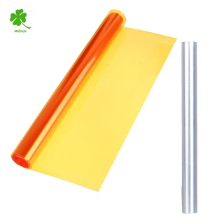 Phim vinyl màu cam dán đèn pha xe hơi 30cm x 120cm