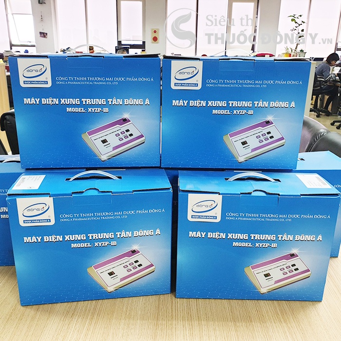 Máy Điện Xung Trung Tần Đông Á XYZP-1B - Được dùng rộng dãi cho Khoa/Phòng khám và tại gia đình
