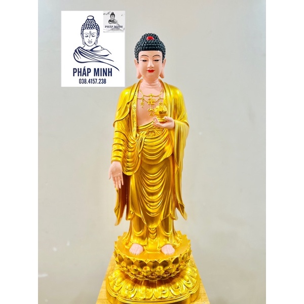 Tôn Tượng Tam Thánh Tây Phương 70cm