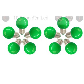 BÓNG LED CHANH NHIỀU MÀU ĐUI E27
