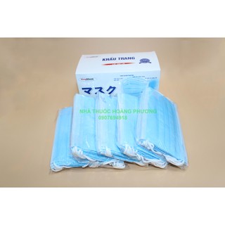 Hộp 50 Chiếc Khẩu Trang Y Tế 4 Lớp Xuất Nhật VINAMASK - ELA