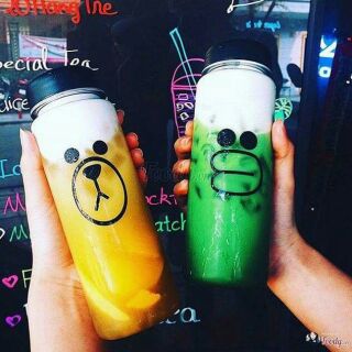 Combo 10 bình my bottle gấu vịt
