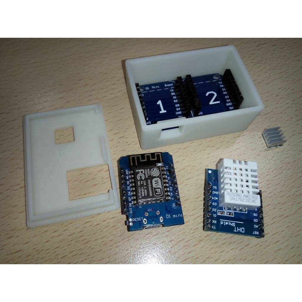 Mạch Thu Phát WiFi ESP8266 Wemos D1 mini (NodeMCU Mini D1) - có kèm bộ Jump cắm