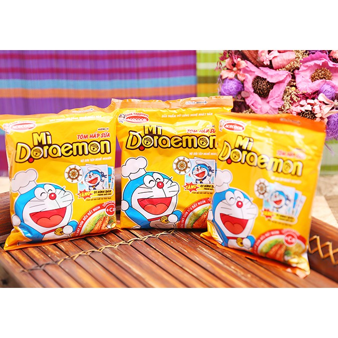 (combo 5 gói)MÌ TÔM DORAEMON 65G