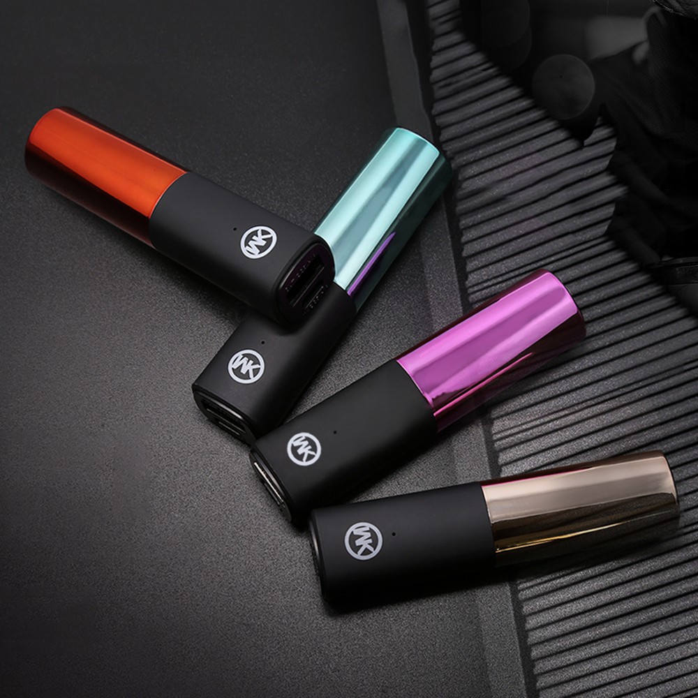 Pin sạc dự phòng Lipstick Power Bank 2400mAh WK Design