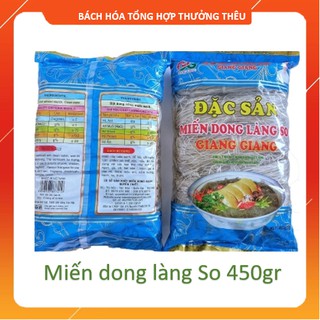 ĐẶC SẢN MIẾN DONG SẠCH LÀNG SO 500G