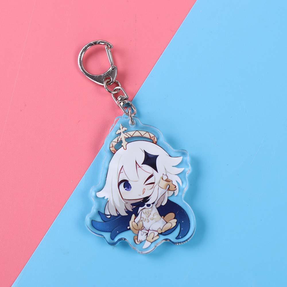 Móc Khóa Acrylic Hình Nhân Vật Nữ Anime Venti Paimon